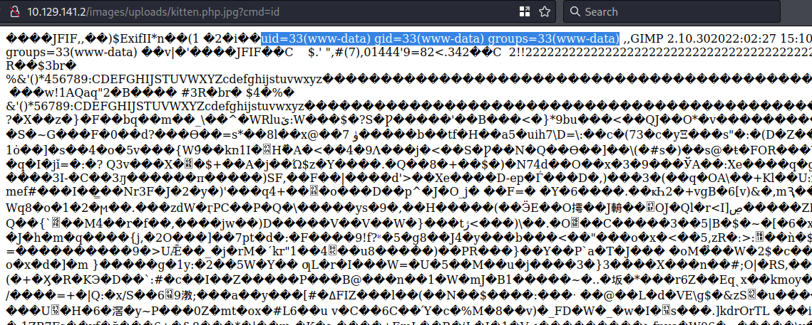 PHP web shell